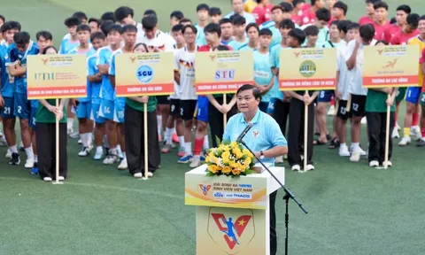 Khai mạc ngày hội bóng đá sinh viên