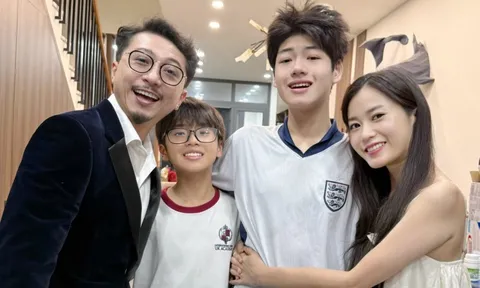 Chồng Lâm Vỹ Dạ áy náy tâm sự về lời nói dối với các con, ai nghe xong cũng thông cảm