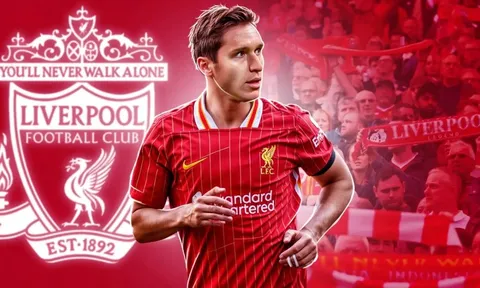 Chiesa đẩy Liverpool vào thế khó xử