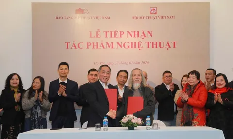 Bảo tàng Mỹ thuật Việt Nam tiếp nhận gần 1.000 tác phẩm mỹ thuật