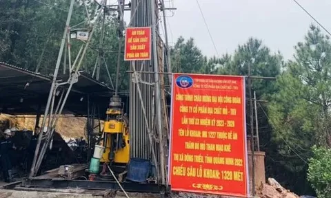 Chinh phục địa chất phức tạp, khoan sâu 1.320m vào lòng đất tìm kho báu, một doanh nghiệp trên sàn lập kỳ tích chưa từng có tại Quảng Ninh