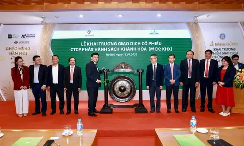 Sách Khánh Hòa (KHX) tăng kịch trần 40% ngay khi chào sàn UPCoM