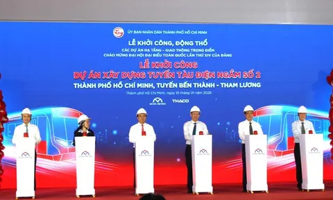 TPHCM: Khởi công nhiều công trình dự án trọng điểm chào mừng Đại hội lần thứ XIV của Đảng