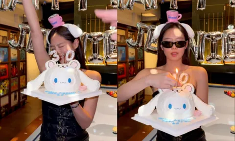 Jennie (BLACKPINK) khoe visual đẹp miễn chê trong tiệc sinh nhật