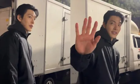 Kim Woo Bin lần đầu lộ diện sau tuần trăng mật với Shin Min Ah