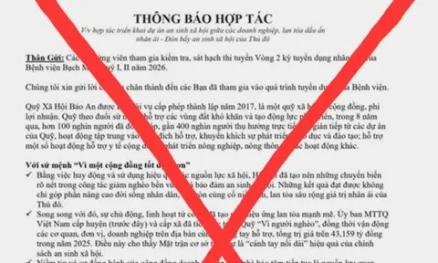 Cảnh giác thủ đoạn mạo danh Bệnh viện Bạch Mai để lừa đảo tuyển dụng