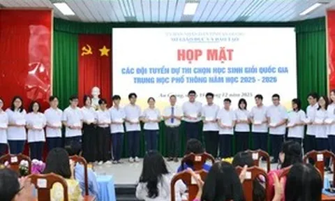 An Giang có 89 học sinh đạt giải kỳ thi chọn Học sinh giỏi quốc gia THPT