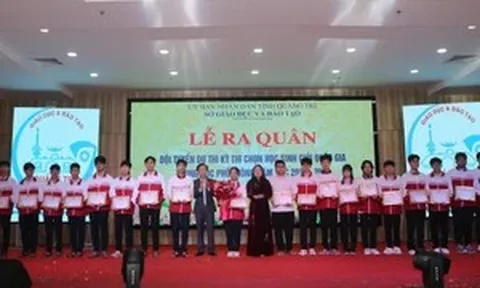 Quảng Trị đạt 114 giải Học sinh giỏi quốc gia