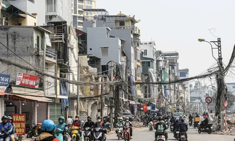 Hà Nội cấm ô tô chiều La Thành - Voi Phục để thi công đường Vành đai 1