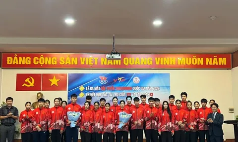 Ra mắt đội tuyển Taekwondo Việt Nam 2026