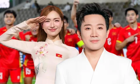 Trấn Thành, Hòa Minzy cổ vũ U23 Việt Nam trước thềm bán kết U23 châu Á