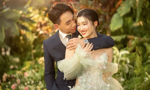 Những hình ảnh đầu tiên về lễ cưới của Á hậu Phương Nhi