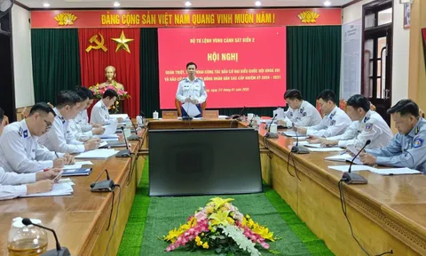 Vùng Cảnh sát biển 2 triển khai công tác chuẩn bị bầu cử