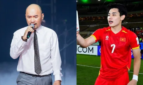 Tiến Luật thốt lên một câu bất ngờ khi Đình Bắc ghi siêu phẩm cho U23 Việt Nam