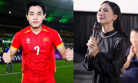 Xúc động chia sẻ của Hòa Minzy sau khi Đình Bắc bị thẻ đỏ, U23 Việt Nam phải thi đấu 10 người