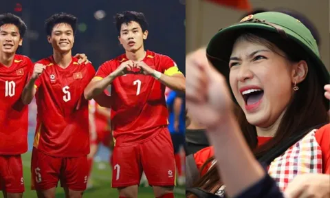 Hòa Minzy và nhiều sao Việt vỡ oà khi Cao Văn Bình giúp U23 Việt Nam thắng U23 Hàn Quốc