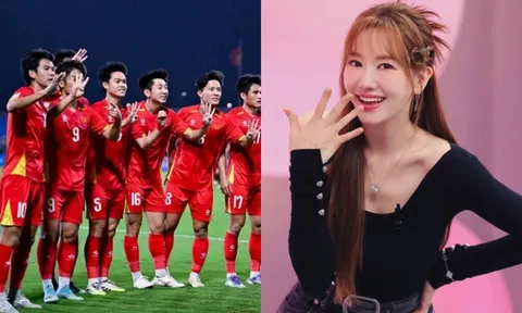 Hari Won tuyên bố đúng một câu khi U23 Việt Nam thắng