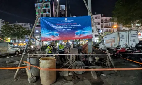 Tuyến metro số 2 Bến Thành - Tham Lương triển khai máy TBM khoan ngầm