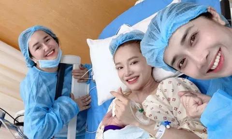 Chị Nhã Phương chia sẻ thời khắc đặc biệt khi em gái sinh con lần 3