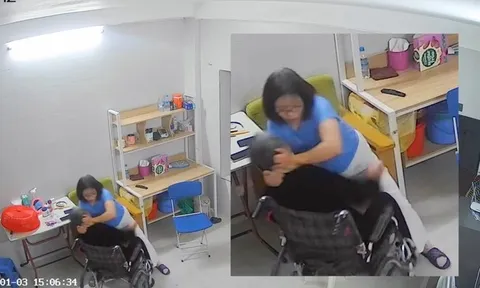 Khởi tố nữ giúp việc bạo hành cụ bà ở Hà Nội