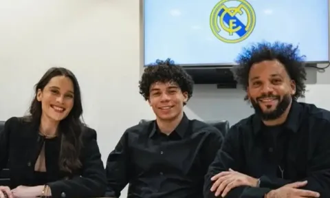 Real Madrid ký hợp đồng với con trai Marcelo