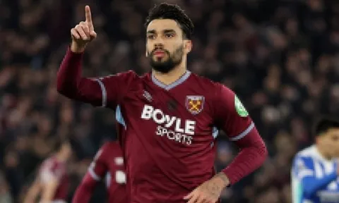 Paqueta rời West Ham với giá kỷ lục