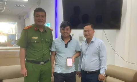 Sau khi chuyển khoản 600 triệu đồng đến tài khoản VietinBank đuôi 9999, người đàn ông liền đến công an trình báo