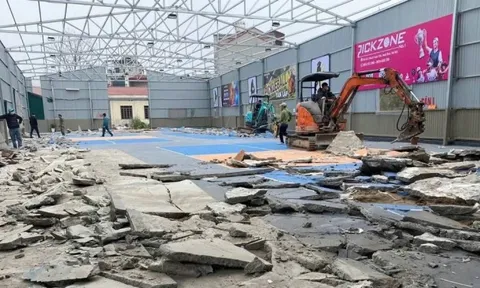 Nhiều xã tại Hà Nội tổ chức cưỡng chế, tháo dỡ công trình xây dựng trên đất nông nghiệp