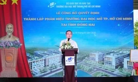 Trường Đại học Mở TPHCM công bố quyết định thành lập phân hiệu ở Đồng Nai