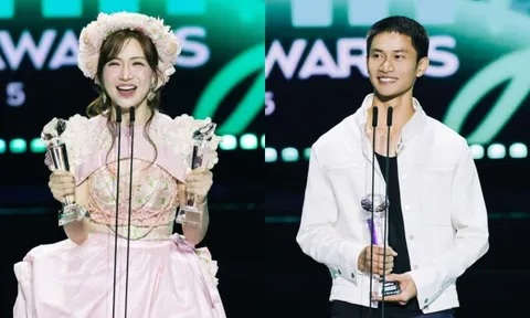 Trực tiếp lễ trao giải Làn Sóng Xanh 2025: Nguyễn Hùng đại thắng, Hoà Minzy vỡ oà cảm xúc khi thắng giải quan trọng