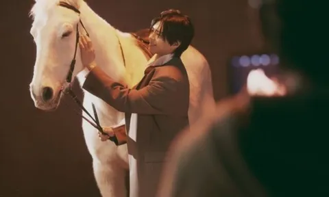 Park Bo Gum gây sốt với visual 'hoàng tử cưỡi bạch mã'