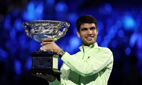 Carlos Alcaraz vô địch Australian Open 2026