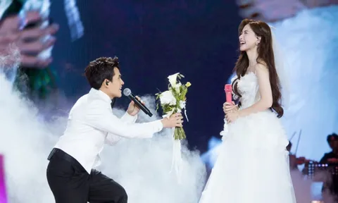 Danh tính người đàn ông cầu hôn Hòa Minzy trước 8.000 khán giả
