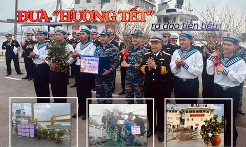 Đưa 'hương Tết' ra đảo tiền tiêu