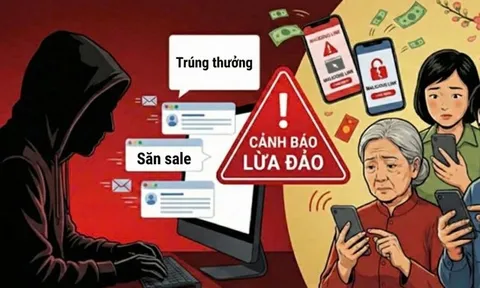 Cảnh báo thủ đoạn lừa đảo "nhận quà, trúng thưởng" và săn sale dịp Tết