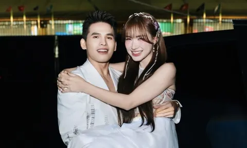 Quốc Thiên công khai gọi Hòa Minzy là 'cô dâu'