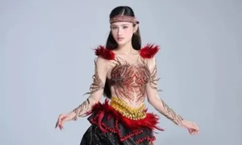 Miss World Vietnam 2025 lần đầu tiên ra mắt phần thi thiết kế trang phục