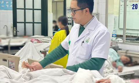 Cụ bà 75 tuổi bị chó tấn công dập nát hai tay, gãy hở xương 0