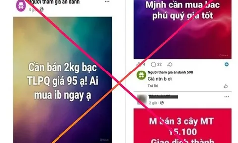 Cảnh giác thủ đoạn lừa đảo mua bán vàng, bạc trên không gian mạng