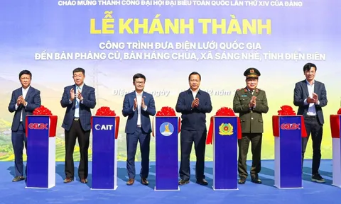 GELEX mang điện lưới quốc gia tới 194 hộ dân vùng cao trước Tết Nguyên đán