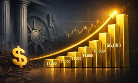 Giá vàng hôm nay 7/2/2026 'đảo chiều' bật tăng mạnh, CIBC dự báo đỉnh 6.000 USD khi tâm lý phòng thủ chưa thể hạ nhiệt