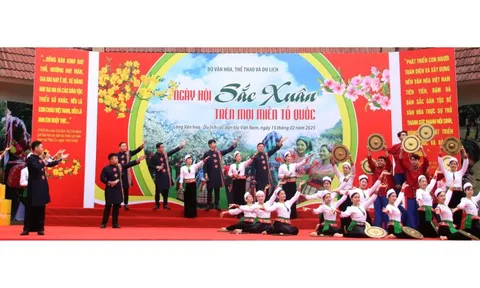 Nhiều hoạt động đặc sắc tại Ngày hội 'Sắc Xuân trên mọi miền Tổ quốc' năm 2026