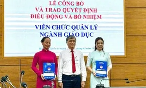 TPHCM bổ nhiệm hiệu trưởng, phó hiệu trưởng trường THPT
