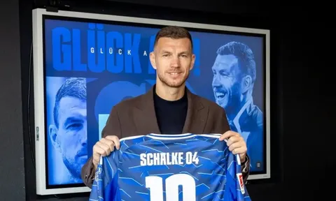 Dzeko giúp CLB mới trúng đậm