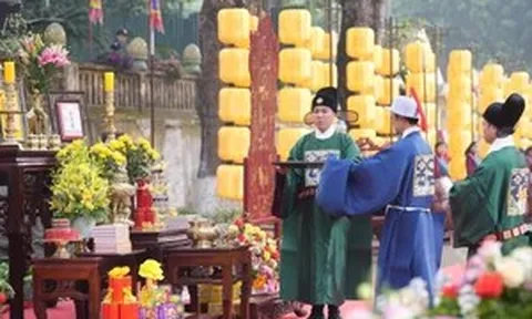 Tái hiện nghi lễ Tết cổ truyền: Đánh thức mạch nguồn văn hiến Thăng Long