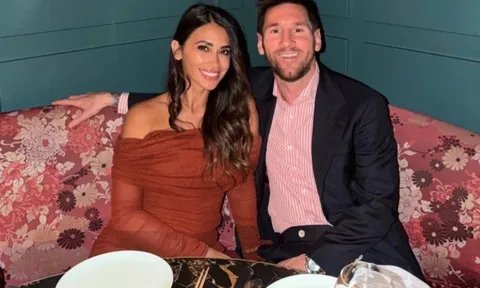 Quà Valentine của Messi gây chú ý