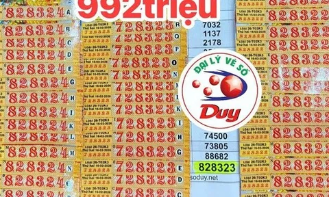 Xổ số miền Nam: Sáng mùng 1 Tết, lộ diện nơi bán trúng 2 giải độc đắc