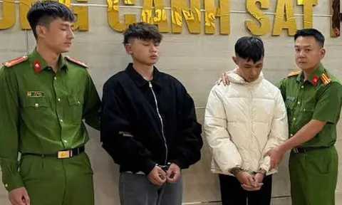 Bắt 2 nghi phạm 18 tuổi, cướp tiệm vàng đêm Giao thừa