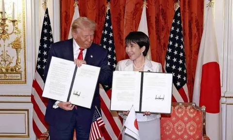 Tổng thống Trump công bố các khoản đầu tư đầu tiên của Nhật Bản vào Mỹ