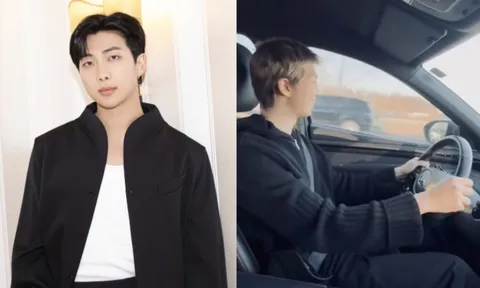 Phản ứng của mẹ RM (BTS) khi con trai lái xe gây chú ý